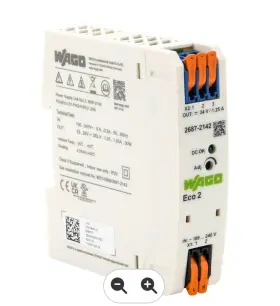 2687-2142 Wago Eco2 24vdc 30w 120/240vac Din Rail Power Supply