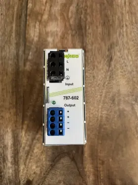 787-602 Wago Switched Mode Power Supply Out 24vdc 1.0-1.3a In 90-264v