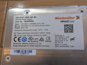 1469480000 Weidm Ller Weidmuller Pro Eco 120w 24v 5a Din Rail Power Supply Cool #3