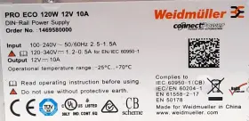 1469580000 Weidm Ller Weidmuller Power Supply #2