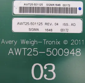 Awt25-501125 Weigh-tronics Awt25-500948 Used Weigh-tronix Circuit Board Awt25500948 #3
