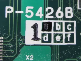 P5426b1a Weigh-tronics P-5426b Refurbished Circuit Board #3
