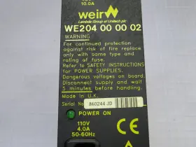 T255181 Weir We204 00 02 Quad Power Supply #3
