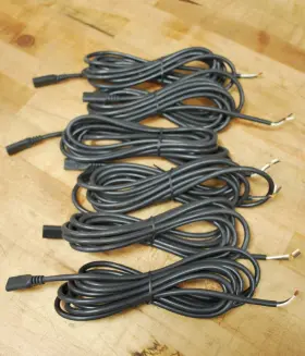 Svt-vw1 Well Shin 10ft Ungrounded Power Supply Cord 110v Lot Of 6 - New
