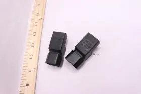 Wa-0090 Welleen 2-pk Power Splitter Black Iec 320 C14 Male X Nema 5 15r Wa-009