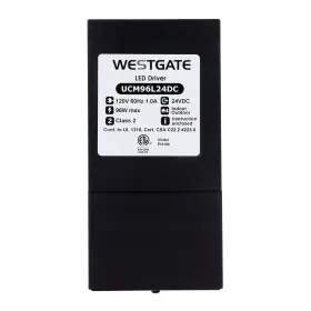Ucm96l24dc Westgate Indoor/outdoor Led Driver Power Supply 1a 24vdc 120v