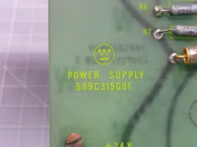 589c315g01 Westinghouse Power Supply Circuit Board T239079 #3