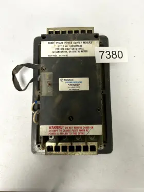 9966d75g02 Westinghouse Three-phase Power Supply Module