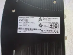 81.000.6130.0 Wieland Switching Power Supply Wipos P1 24-5 #3
