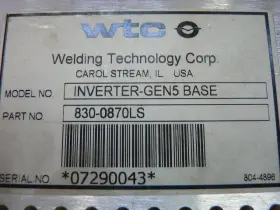 304-0645l Wtc Amplifier Max 600 Vac 45 Kva 400a #3