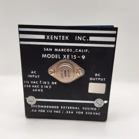 Xe15-9 Xentek Ac Input 115/230v Dc Power Supply Module San Marcos Calif