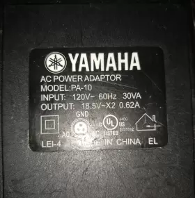 Wc703500 Yamaha 10 Original Pa10 Ac Power Supply For Mg10/mg10xu Euc Fast Shipping
