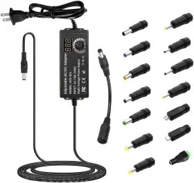 Jopi5r Yanzhi Adjustable Power Supply 3v 24v 3a 72w Universal Multi Voltage Adapter