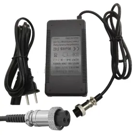 24v2a3prong Yaremyeye 24v 29.4v Max Charger For Razor Mx350 Scooter Crazy Cart Dirt Quad
