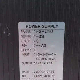 F3pu10-0s Yokogawa Power Supply Module 100-240 Vac 50/60 Hz 35va Used #2