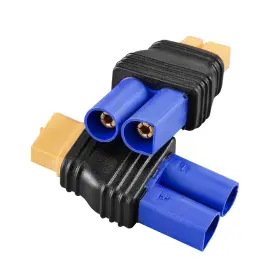Pc-0145 Zhofonet Zhophon Xt60 Female To Ec5 Male Adapter 2 Pack For Rc Lipo Battery Drone
