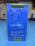 Micron MD120-12A-1C Enclosed Din Rail Power Supply 12V 10A 120W. Fixed Price $19.99.