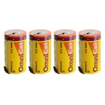 4X Omnicel ER34615 3.6V 19AH D High Energy Lithium Battery Tabs Meter Telematics. Fixed Price $94.95.