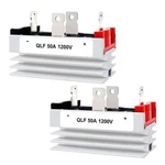 Pcs Full Rectifier Bridge 50AINPUT3V400VAC To DC1200VWITH Heatsinkrectif. Fixed Price $22.04.