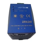 Lutze DRA240-24B Power Supply 115-230VAC 5.4/2.2A 47-63HZ 722-759 Used P4. Fixed Price $15.00.