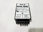 Sola Solids 85-15-2124 Power Supply; Input: 115 Vac; Output: Vdc; 240MA. Fixed Price $19.95.
