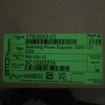 Mean Well Switching Power Supply 102W 12V 8.5A RS-100-12. Fixed Price $50.00.
