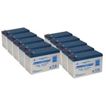 Power-sonic 12V, 7AH, Agm, F2 Replaces Dynalock 5025 Supply 10 Pack. Fixed Price $199.99.