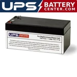 Sigmas SP12-3.5HR 12V 3.2AH F2 Replacement Battery. Fixed Price $24.99.