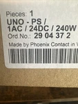 Phoenix Contact Uno-ps Power Supply 24DC 240W 2904372. Fixed Price $250.00.