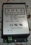 Sola SCP30 24-DN 100-240V 50/60HZ 100-353V Out 24V 1.3A Power Supply (408-2). Fixed Price $12.00.
