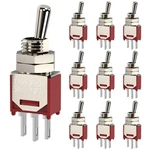 Diyhz 10PCS Ac 250V/1.5A 120V/3A On/on Position Pin Spdt Mini Micro X3P2D. Fixed Price $14.80.