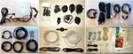Dell Atx Power Supply - Ac Adapters Coaxial, Rca, Phone Cables With Crimp Tool. Fixed Price $10.00.