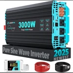 Landerpow 3000W Pure Sine Inverter 12V Dc To 120V Ac Remote Usb-c. Fixed Price $160.00.