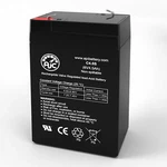 Portalac PE6V4.5F1 4.5AH Sealed Lead Acid Replacement Battery. Fixed Price $17.69.
