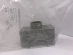 (1) New Harting Hood Connector 16B-GG-21 09300161420. Fixed Price $14.00.