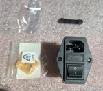 Schaffner 284-4-06 Compact Filtered Power Entry Module Amp Fuse #S110. Fixed Price $17.99.