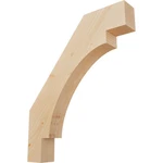 Ekena Millwork BRC04X22X26MRC00SDF 3 1/2W 22D 26H Merced Smooth Knee Brace. Fixed Price $172.40.