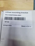 Eaton 2 Post Mount Rail Kit For 3U 103007018GA-5591. Fixed Price $60.00.