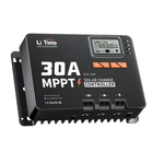 Litime 30A Mppt 12V/24V Auto Dc Input Solar Charge Controller With Bluetooth. Fixed Price $139.99.