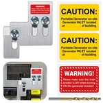 Lating Generator Interlock For Square D Qo Homeline 100 125 Amp Panels .... Fixed Price $23.88.