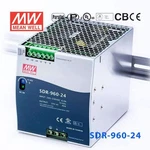 Mean Well SDR-960-24 Ac-dc Industrial Din Rail Power Supply 24VDC 40A. Fixed Price $264.94.