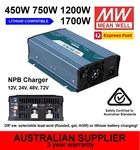 Meanwell Npb Battery Charger 450W 750W 1200W 1700W 12V 24V 48V 72V Variable New!. Fixed Price $113.32.