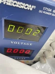 Fine Adjust Issue Dbk Precision 1715A 60V / 2 Amp Dc Power Supply Display Crack. Fixed Price $108.30.