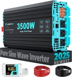 Pure Sine Wave 3500W Power Inverter 12V Dc To 120V Ac For Rv, Truck, Home, Off-g. Fixed Price $662.70.