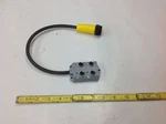 Lumberg Asbv 4/3-138-RS120M I/o Tap Cable Distribution Block.. Fixed Price $13.00.