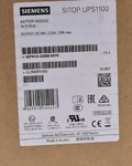 New Siemens Sitop UPS1100 Battery. Fixed Price $548.00.