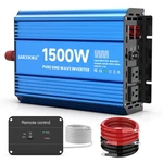 1500 Watt Pure Sine Wave Power Inverter, To 110 120 Vdc, For Ho.... Fixed Price $215.45.