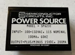 Semiconductor Circuits Power Supply Model #SP6210. Fixed Price $27.00.