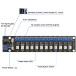 Evemodel 3V-24V Dc Power Distribution Module 12 Channel Individual Switches. Fixed Price $15.99.