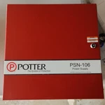 Potter Electric Signal PSN-106 Nac Expander Power Supply 5.1A Red. Fixed Price $200.00.